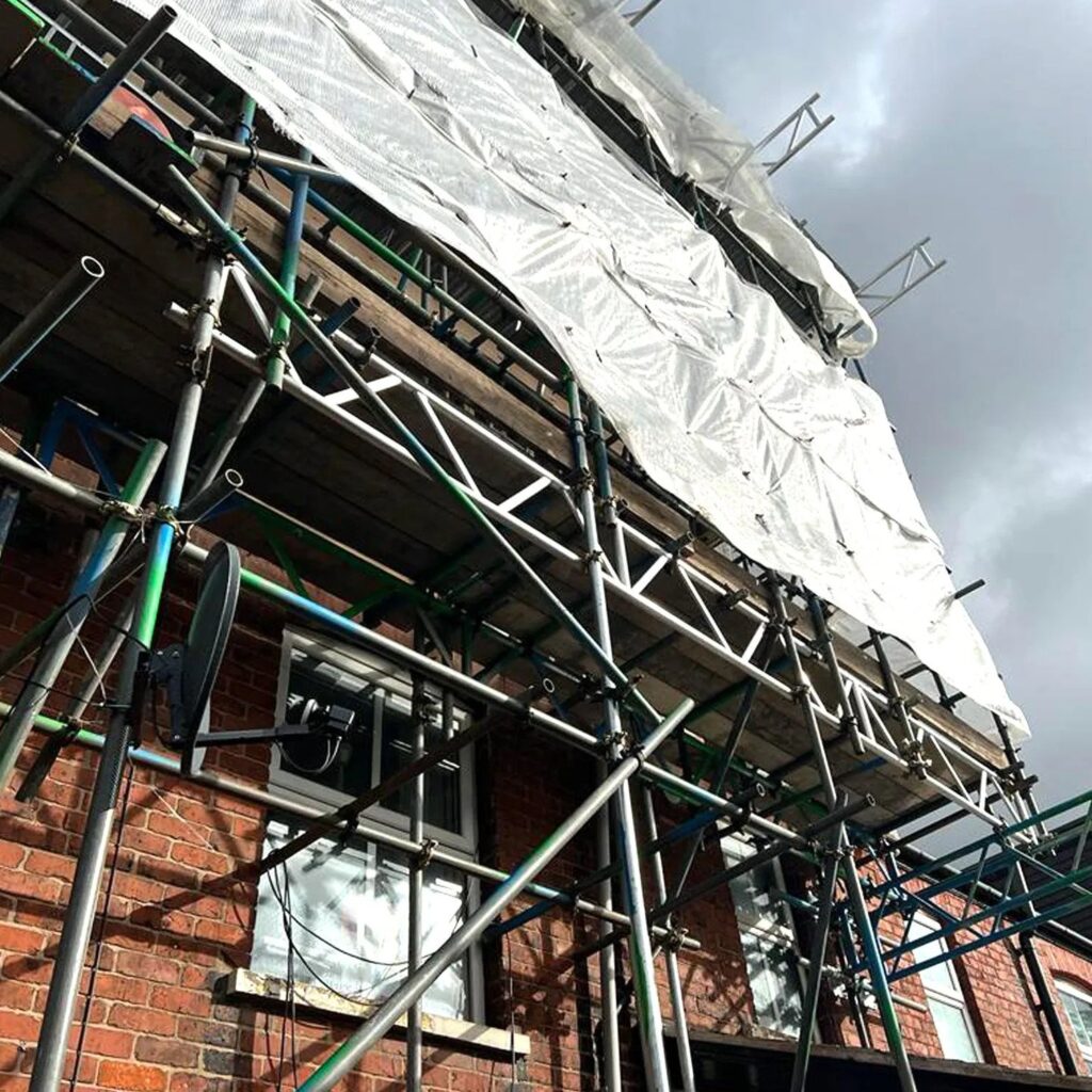 Scaffolding project in Manchester